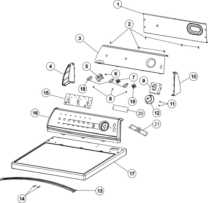 Diagram for CDG9505W