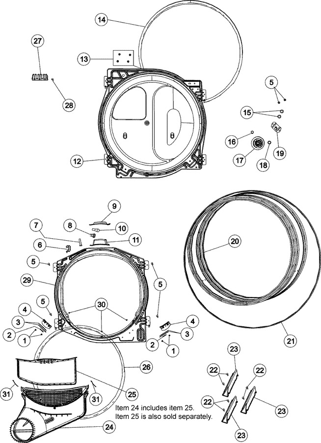 Diagram for CDG9505W
