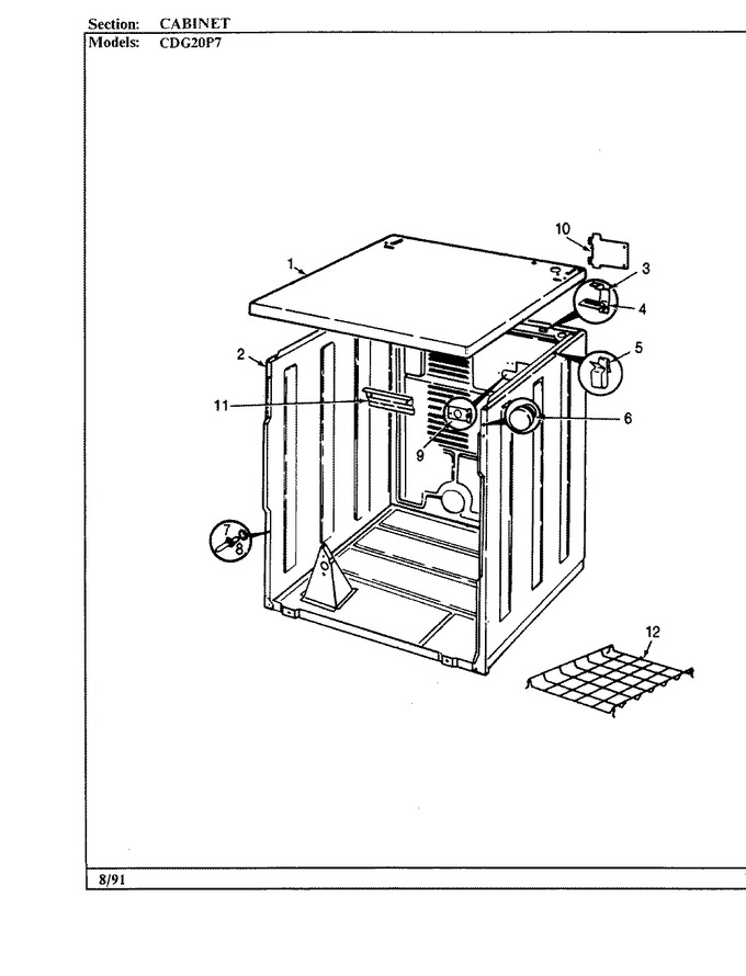 Diagram for CDG20P7W