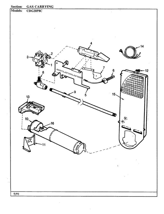 Diagram for CDG20P8HC