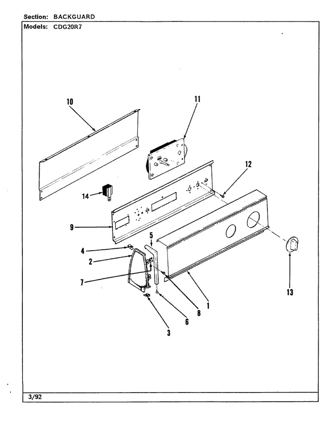 Diagram for CDG20R7A