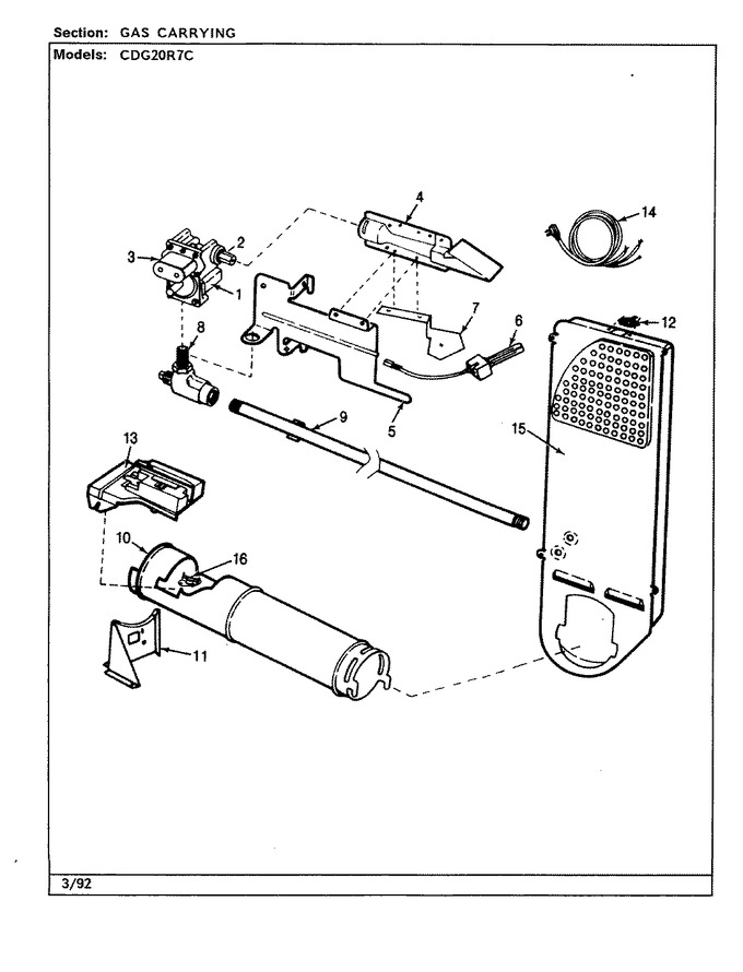 Diagram for CDG20R7WC