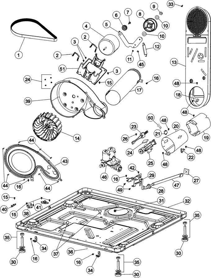 Diagram for MDG6800AWW