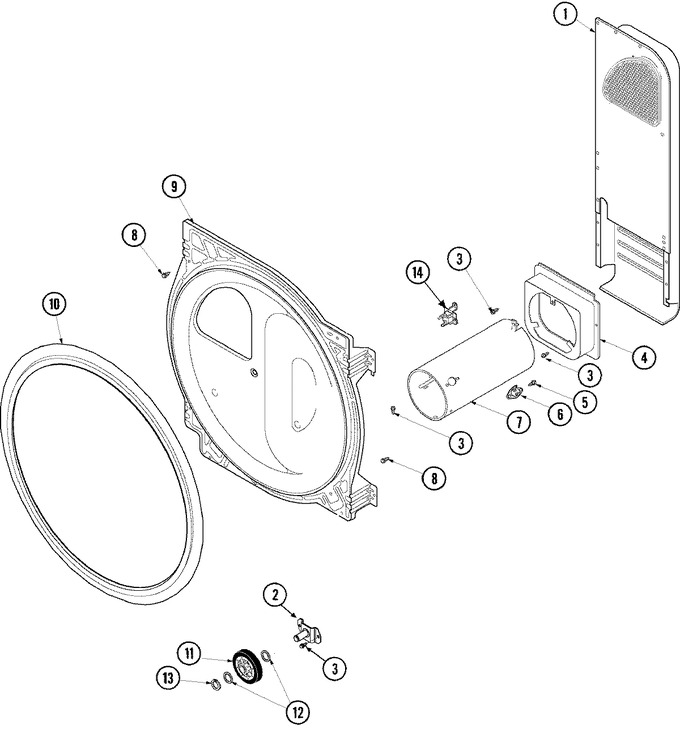 Diagram for CDG9500W