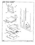 Diagram for 03 - Fresh Food Compartment
