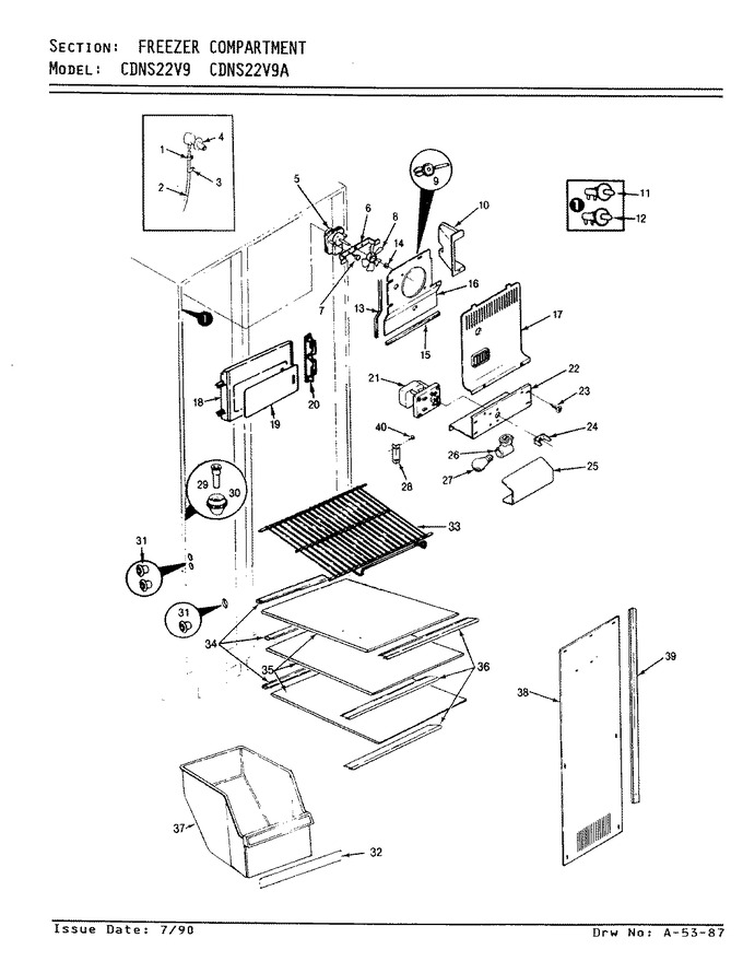 Diagram for CDNS22V9 (BOM: AR35A)