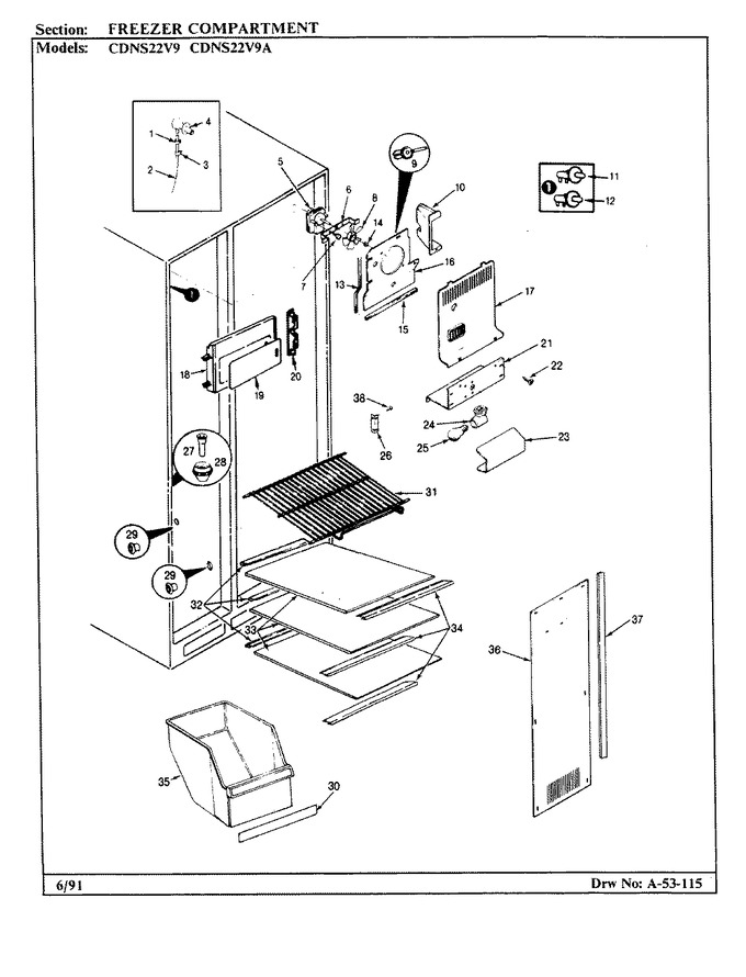 Diagram for CDNS22V9 (BOM: BR35E)