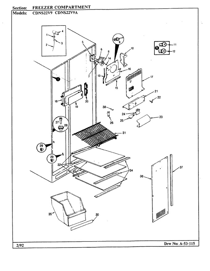 Diagram for CDNS22V9A (BOM: BR36G)