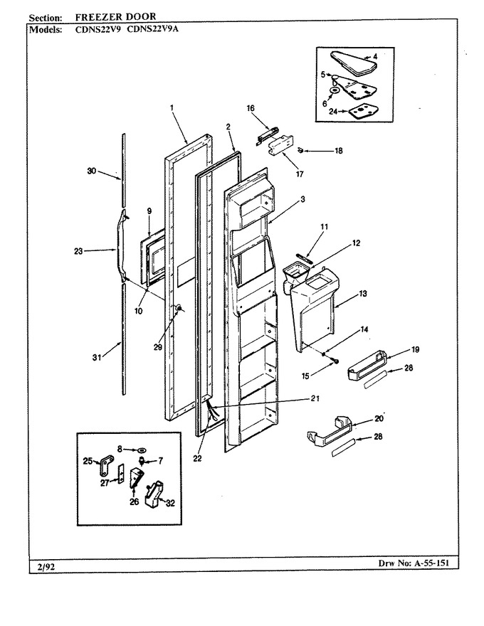 Diagram for CDNS22V9A (BOM: CR36A)