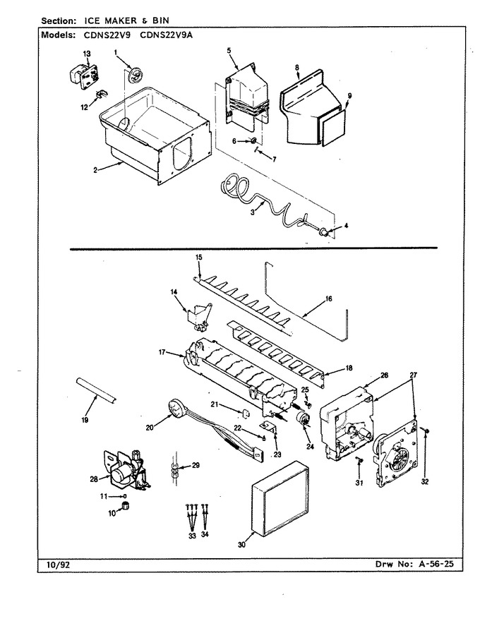 Diagram for CDNS22V9 (BOM: CR37A)