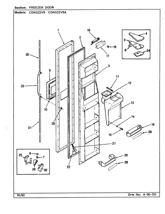 Diagram for CDNS22V9A (BOM: CR38A)