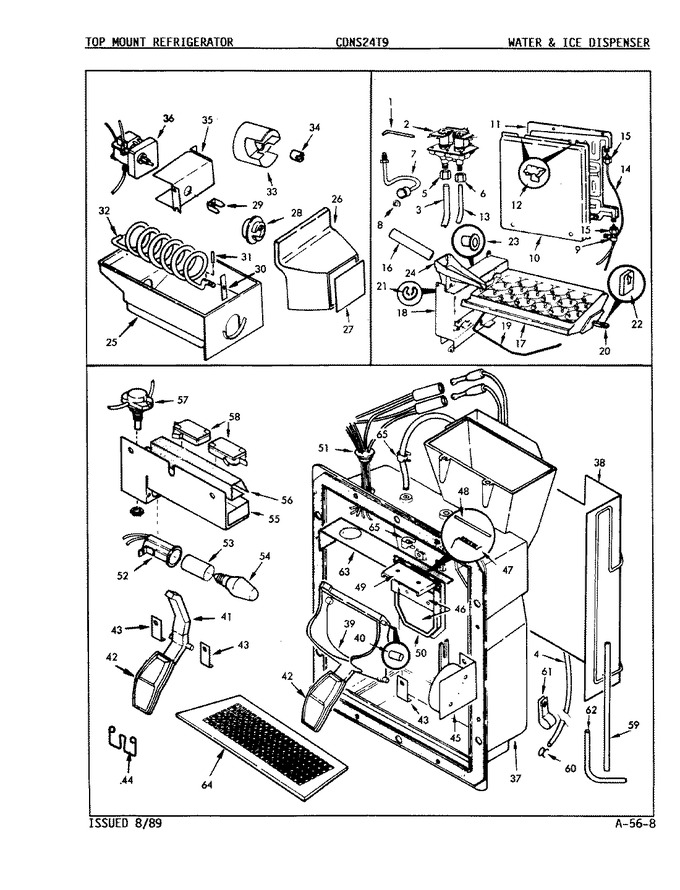 Diagram for CDNS24T9A (BOM: 8L08A)