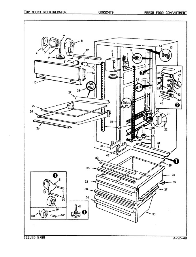 Diagram for CDNS24T9 (BOM: 8L08B)