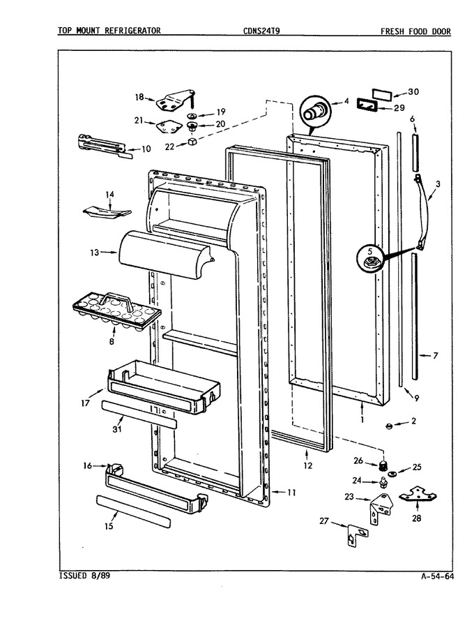 Diagram for CDNS24T9A (BOM: 8L08A)