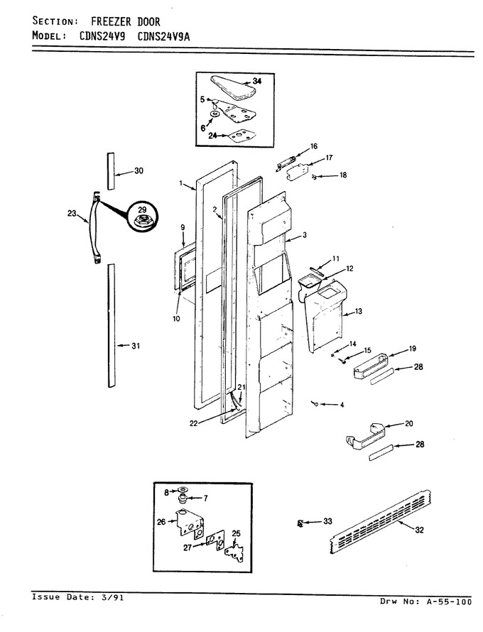Diagram for CDNS24V9A (BOM: AR86A)