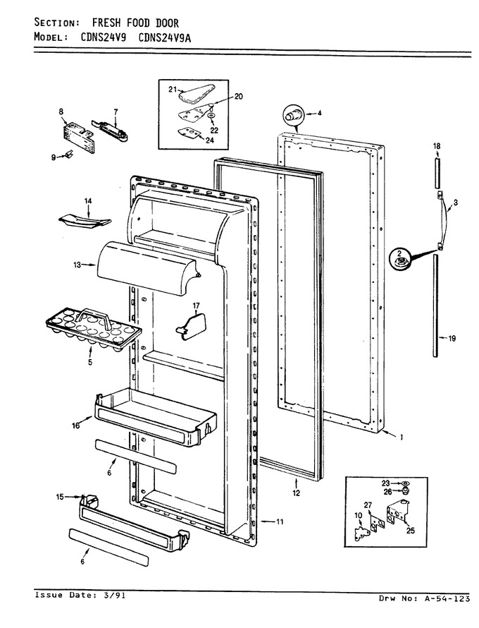 Diagram for CDNS24V9 (BOM: BR86A)