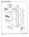 Diagram for 04 - Fresh Food Door
