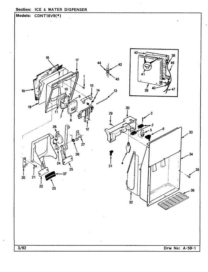 Diagram for CDNT18V9 (BOM: BC44C)