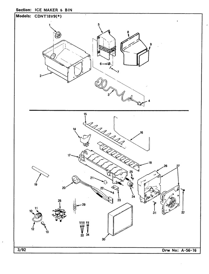 Diagram for CDNT18V9A (BOM: BC48A)