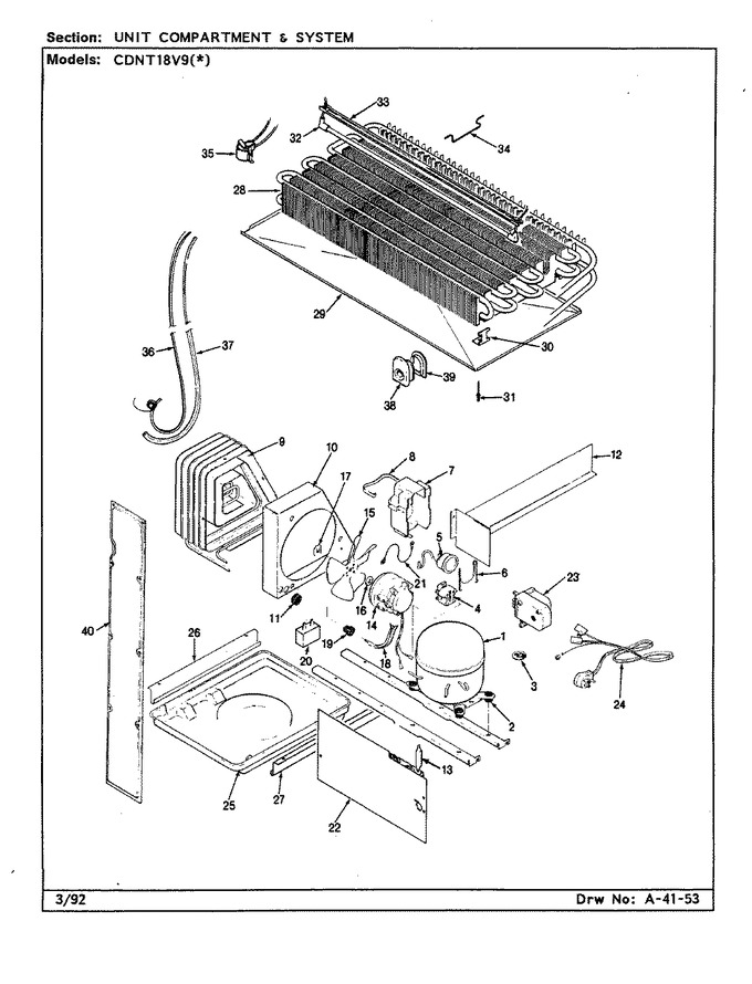 Diagram for CDNT18V9A (BOM: BC48A)