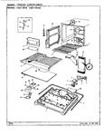 Diagram for 01 - Freezer Compartment