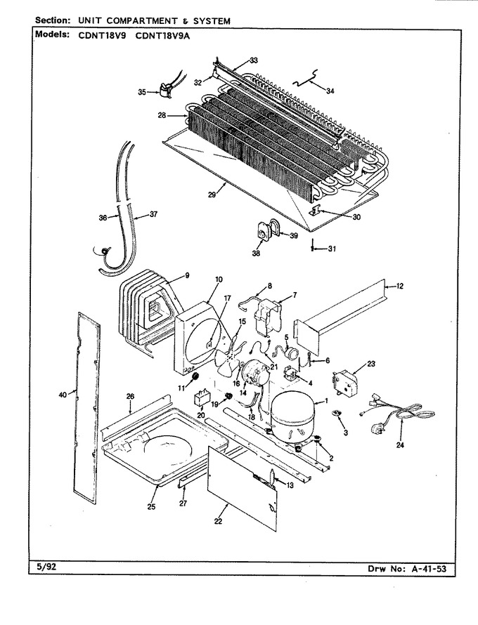 Diagram for CDNT18V9A (BOM: BC48C)