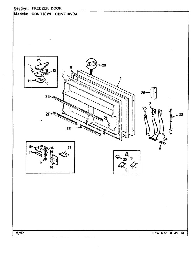 Diagram for CDNT18V9A (BOM: BC48C)