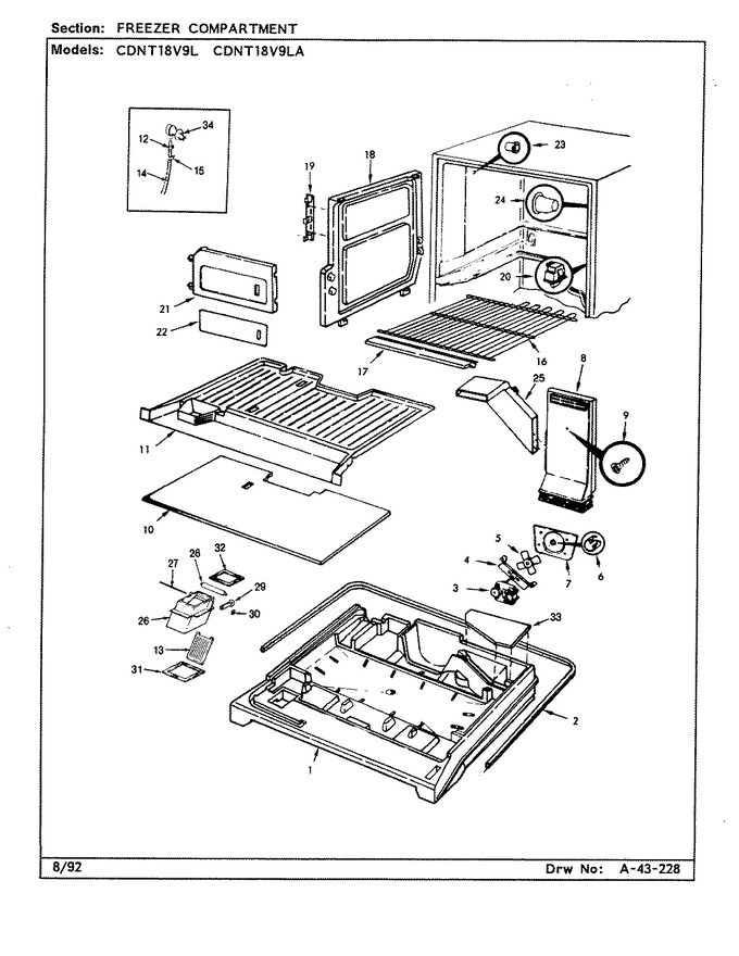 Diagram for CDNT18V9L (BOM: CC45A)