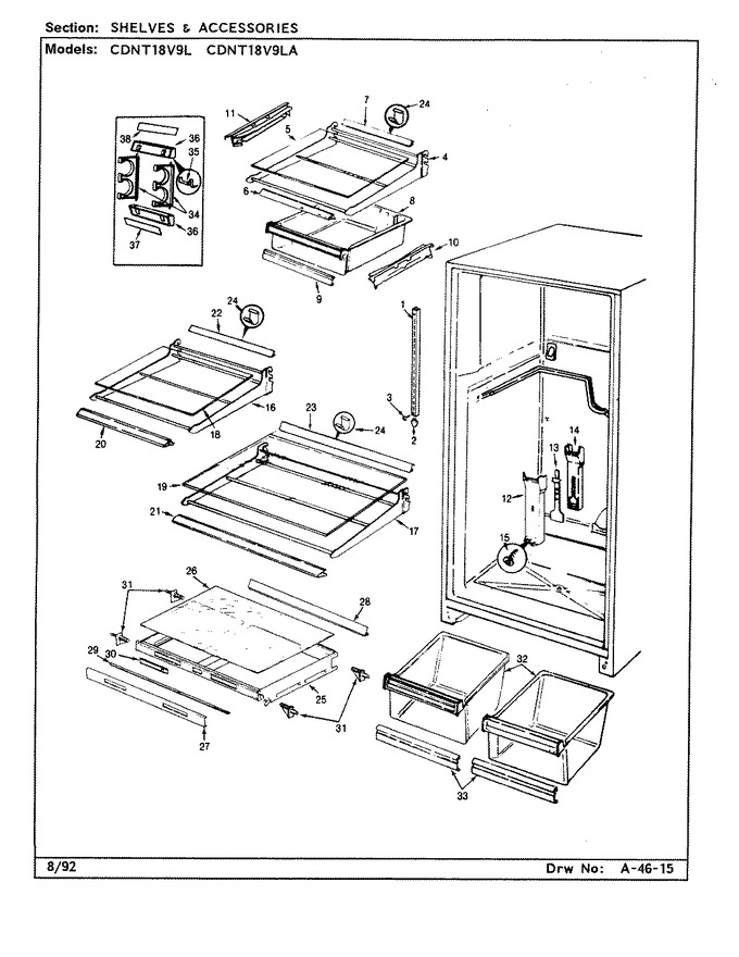 Diagram for CDNT18V9LA (BOM: CC45A)