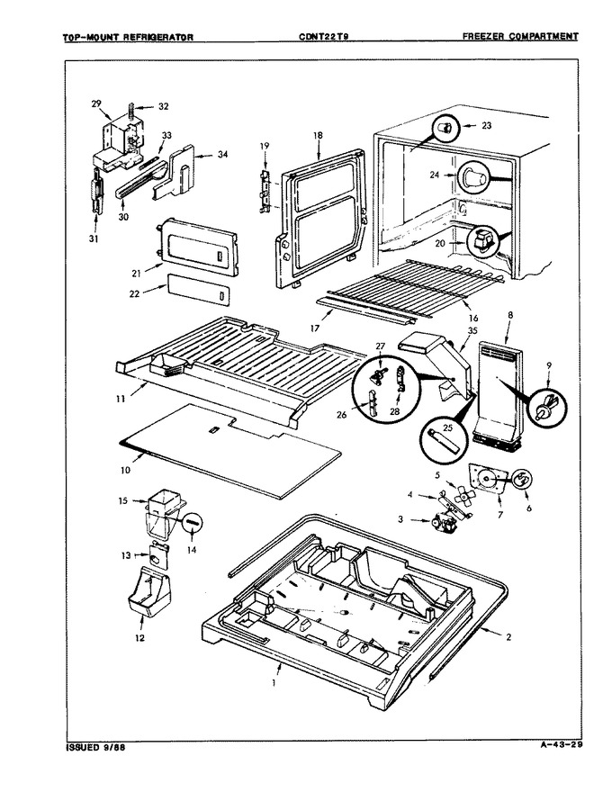 Diagram for CDNT22T9A (BOM: 8B30A)