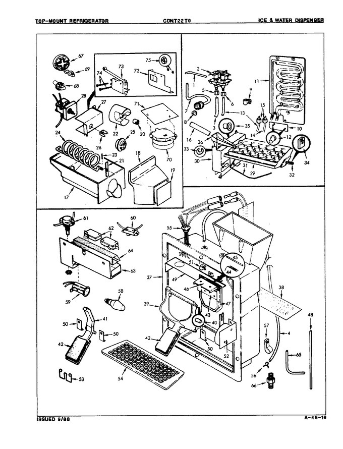 Diagram for CDNT22T9A (BOM: 8B30B)