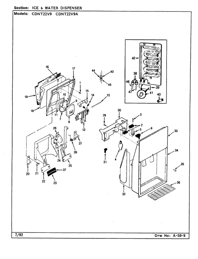 Diagram for CDNT22V9A (BOM: CC88A)