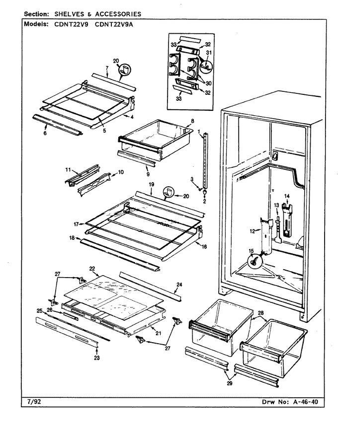 Diagram for CDNT22V9 (BOM: CC86A)