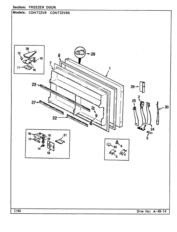 Diagram for CDNT22V9A (BOM: CC88A)