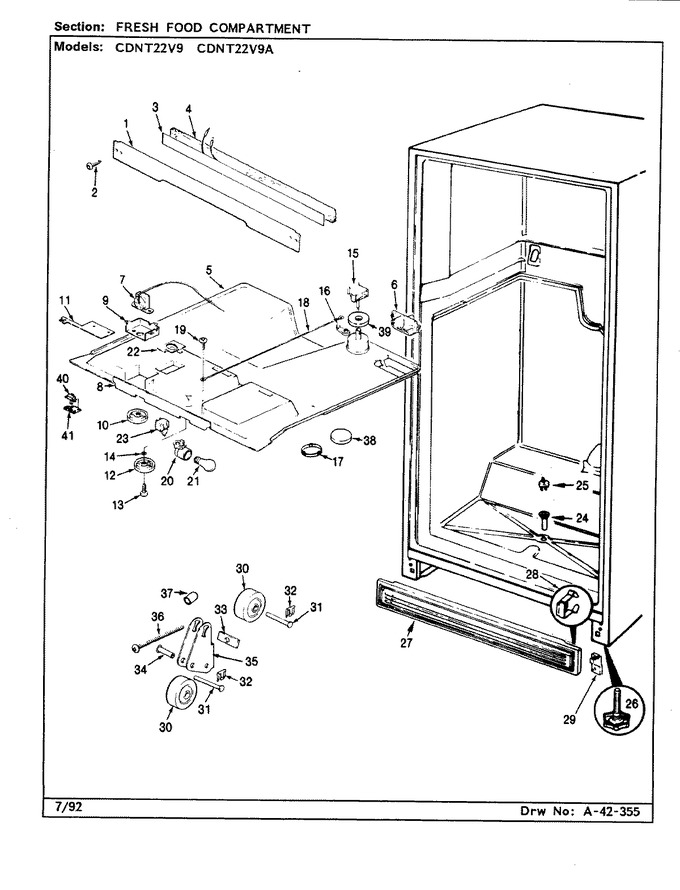 Diagram for CDNT22V9A (BOM: CC88A)