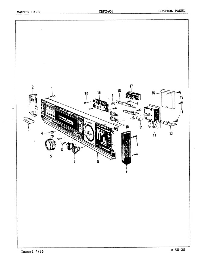 Diagram for CDP2406H