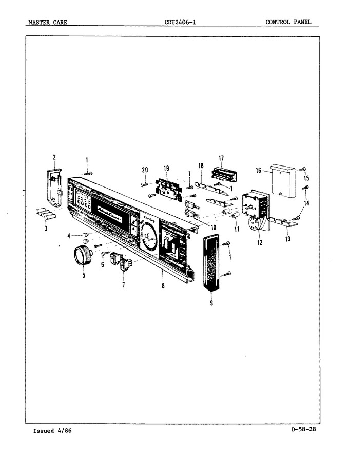 Diagram for CDU2406-1