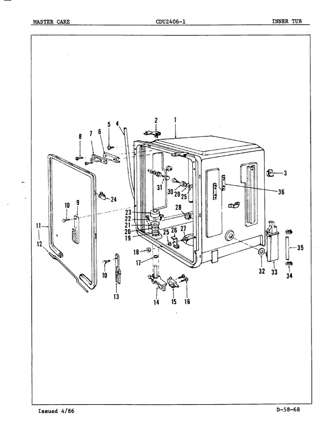 Diagram for CDU2406-1