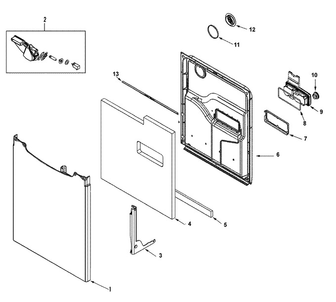 Diagram for CDU650AWB