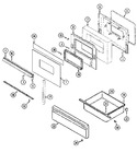 Diagram for 03 - Door/drawer (xrx Ser Pre 10)