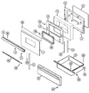 Diagram for 04 - Door/drawer (ce3832xrx)