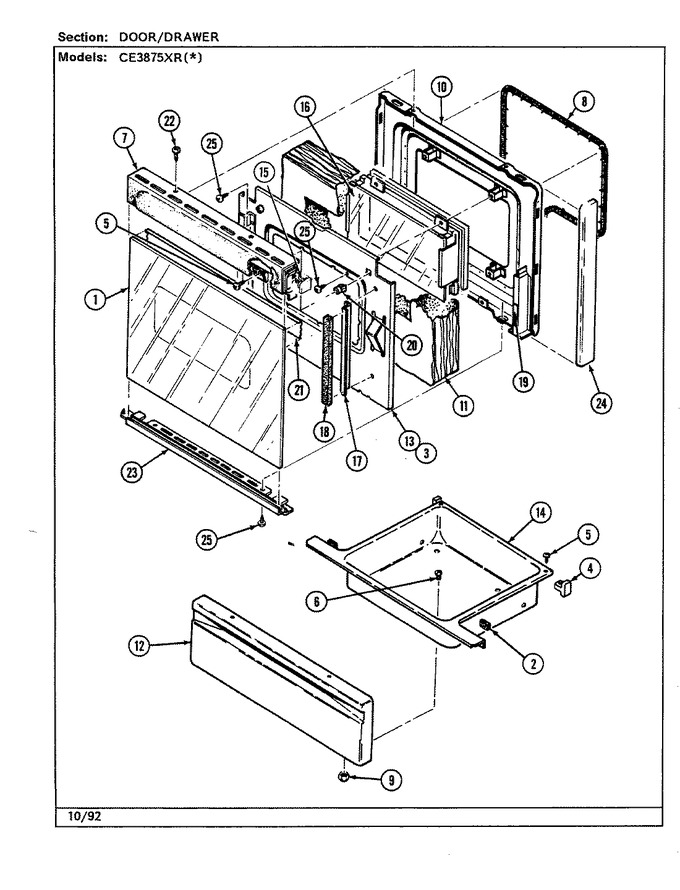 Diagram for CE3875XRA