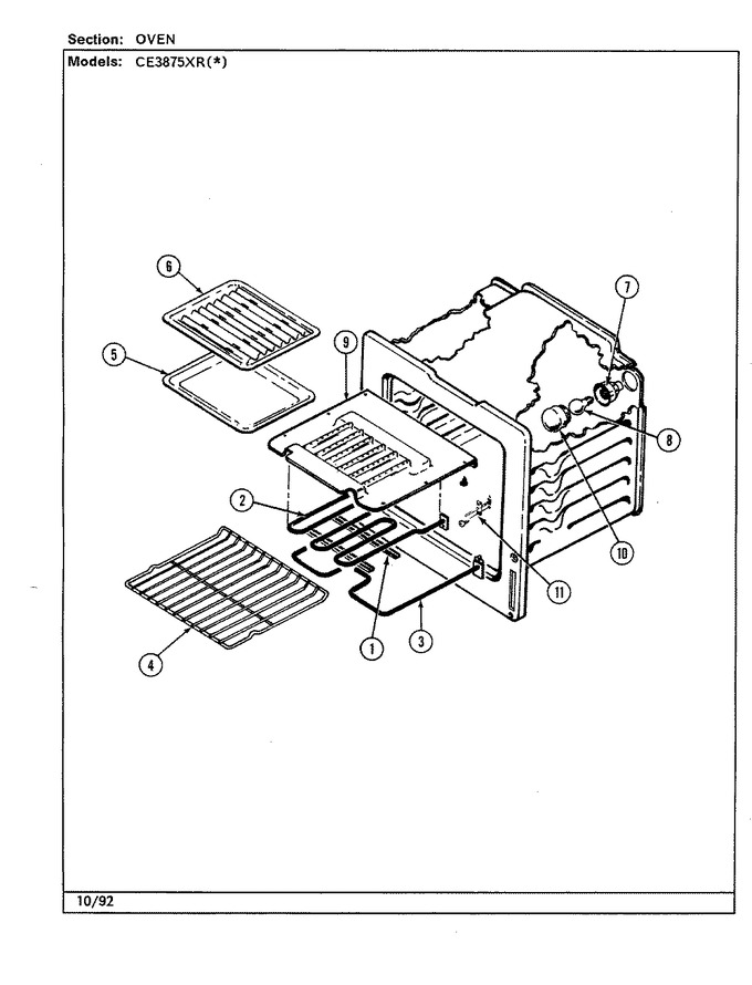 Diagram for CE3875XRW