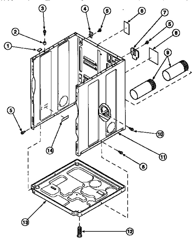 Diagram for CE9207W2 (BOM: PCE9207W2)