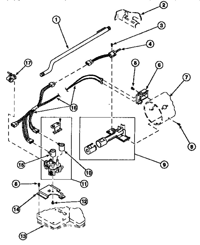 Diagram for CE9207W2 (BOM: PCE9207W2)