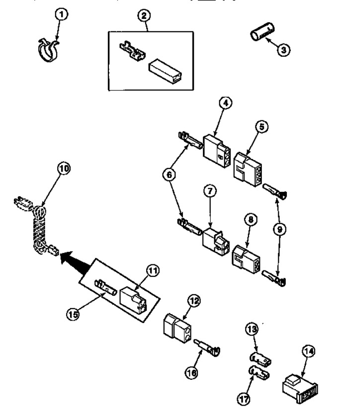 Diagram for CE9207W2 (BOM: PCE9207W2)
