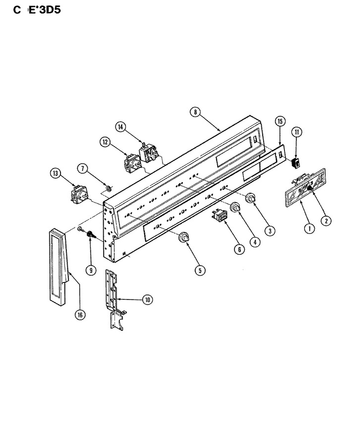 Diagram for CEA3D5DLW