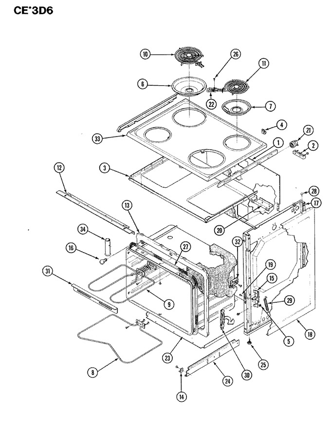 Diagram for CEA3D6CV