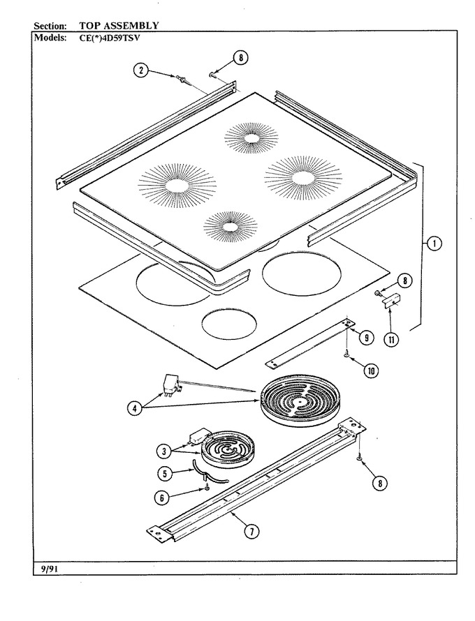 Diagram for CEW4D59TSV