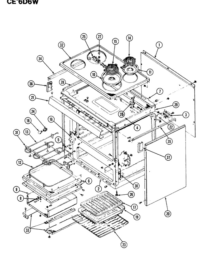 Diagram for CEA6D6W